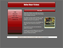 Tablet Screenshot of mellowmanorkitchens.com